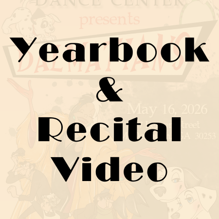 Recital DVD and Yearbook Pre-Order 2026