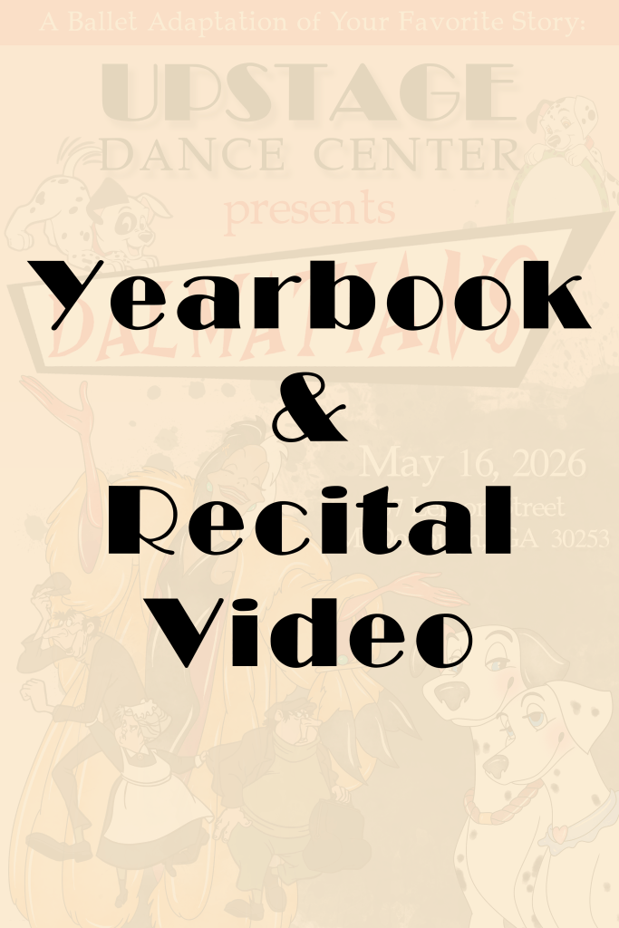 Recital DVD and Yearbook Pre-Order 2026