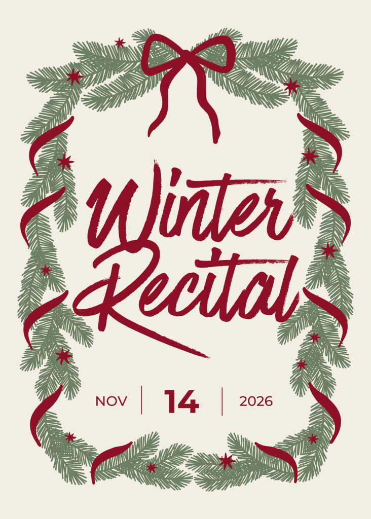 2026 Winter Recital Sign-Up